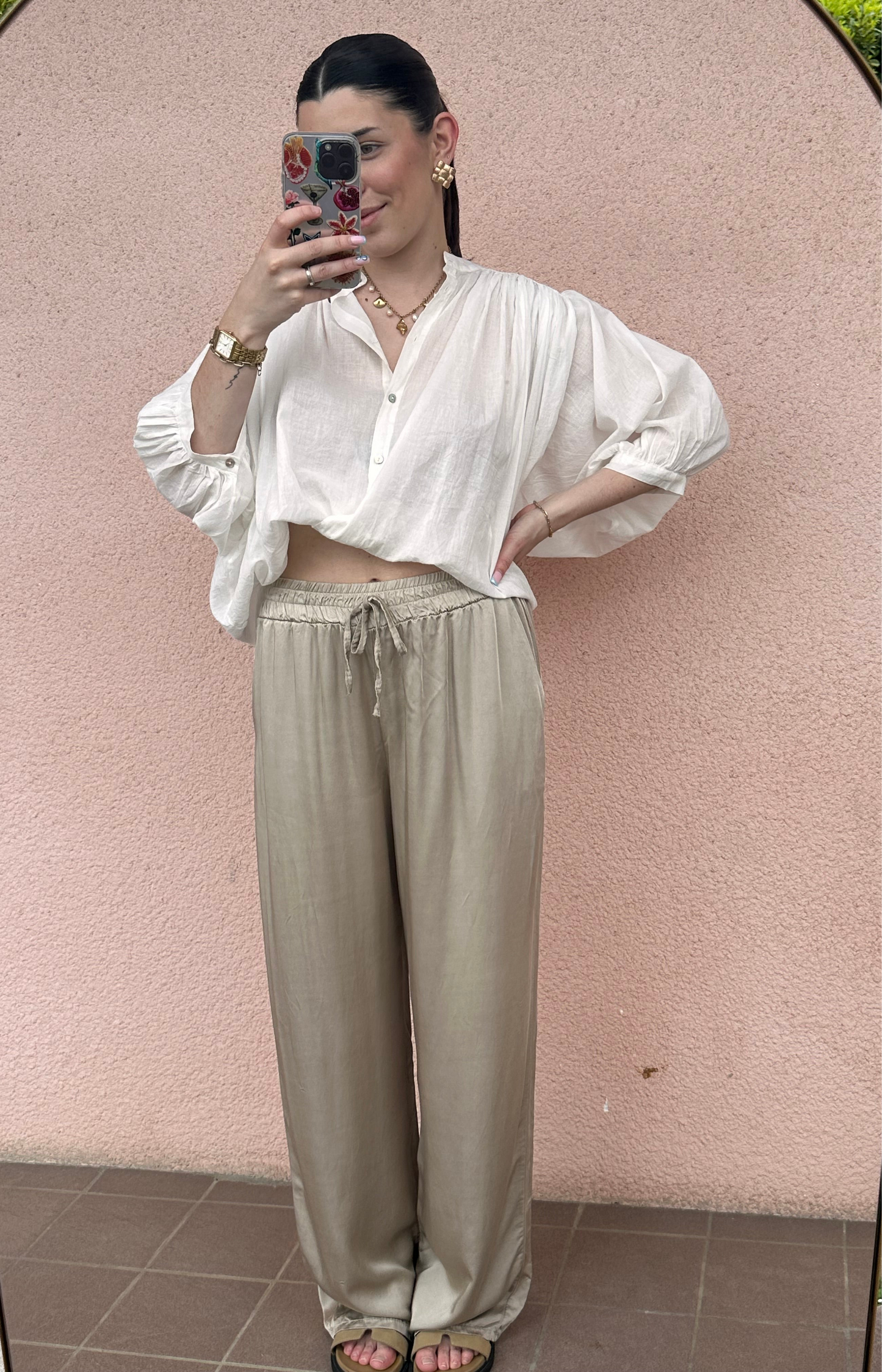 Pantalon MILO champagne
