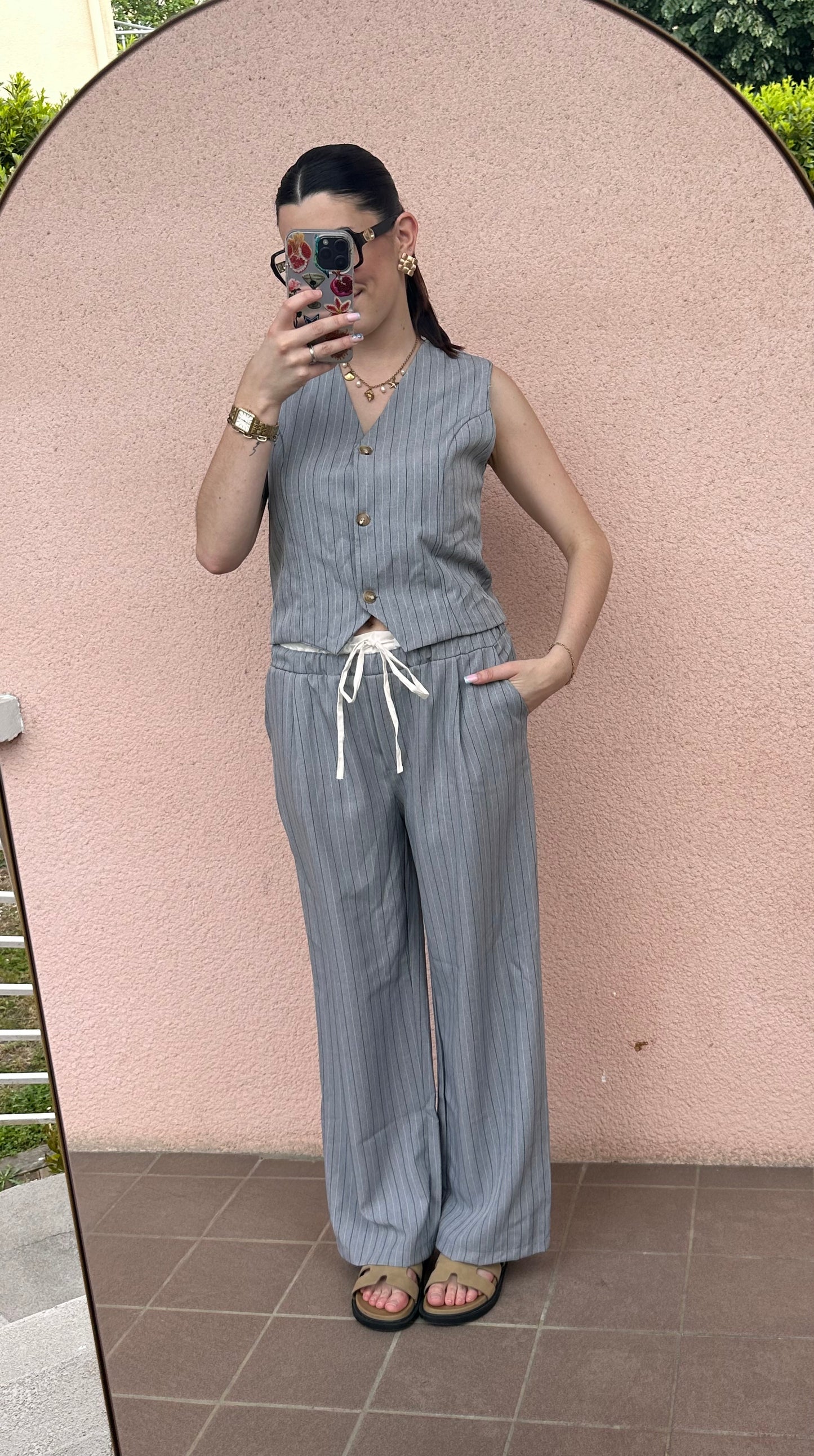 Pantalon CÔME Gris
