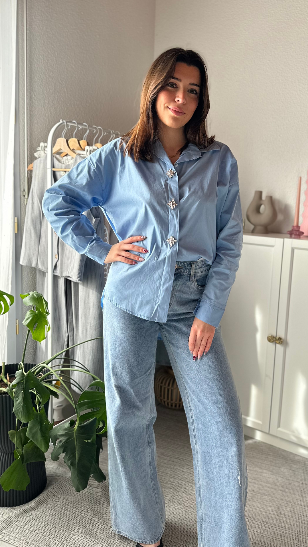 Chemisier SIERRA bleu