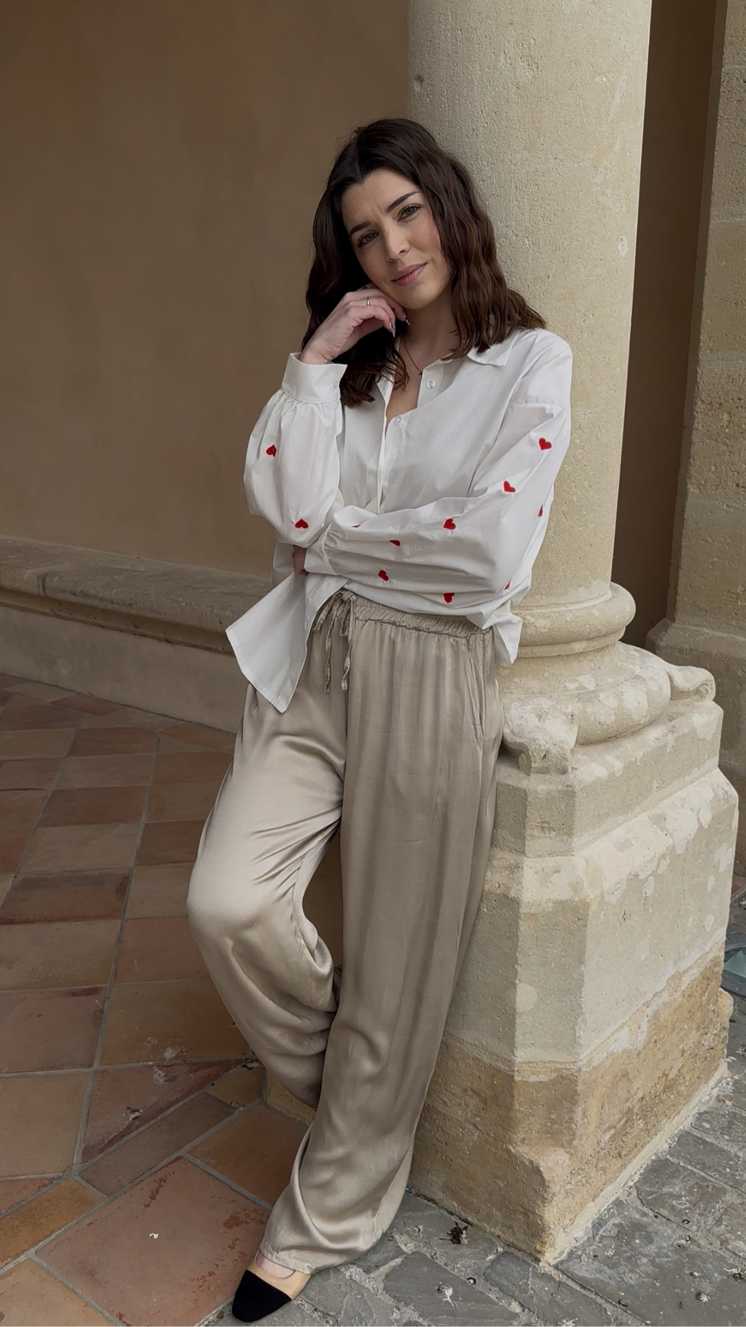 Pantalon MILO champagne