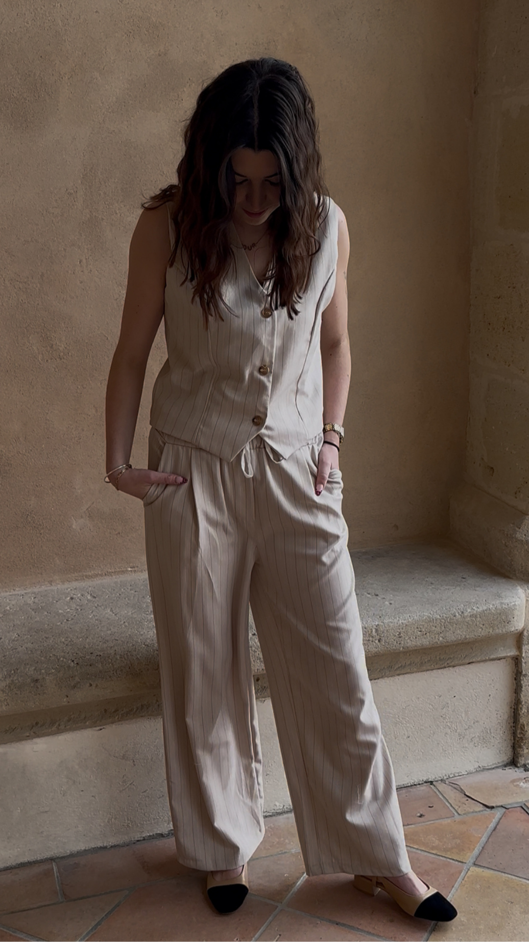 Ensemble CÔME beige