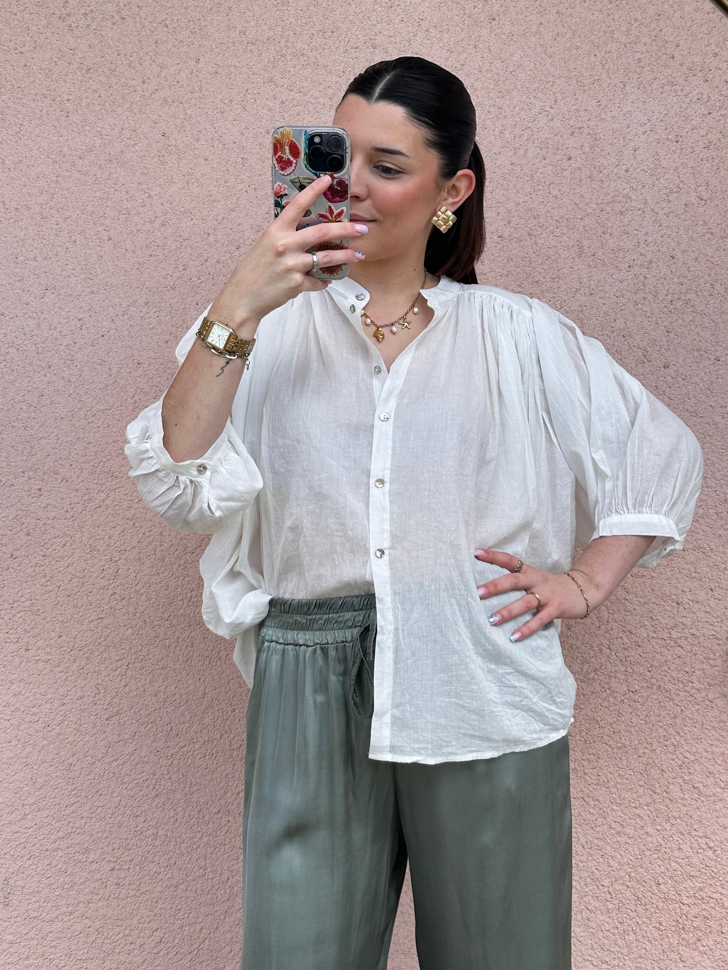 Blouse AVA blanche