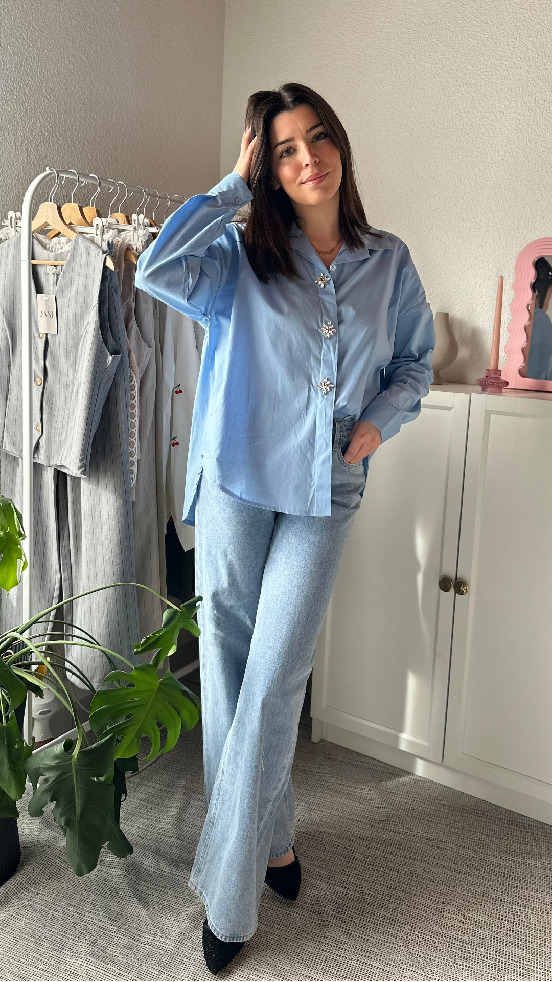 Chemisier SIERRA bleu