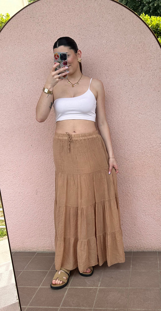Jupe JOY Camel