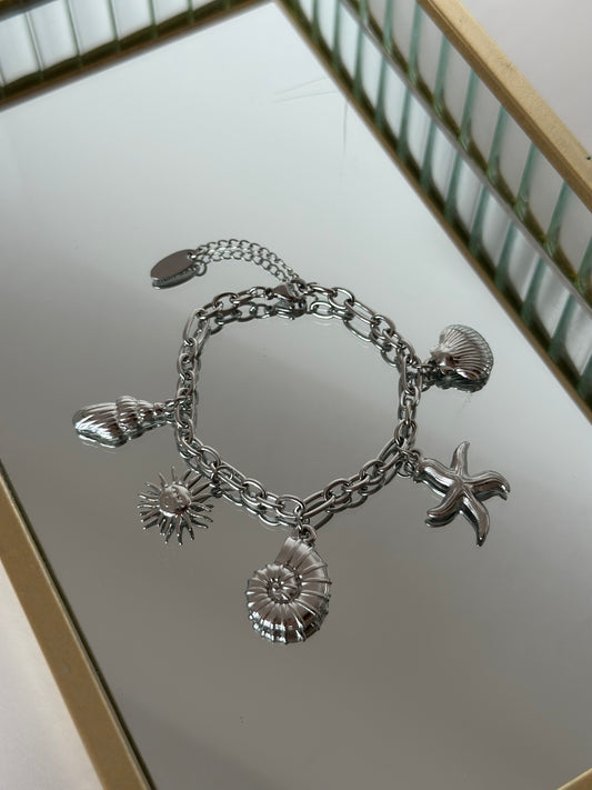 Bracelet CLÉO argenté 🇫🇷