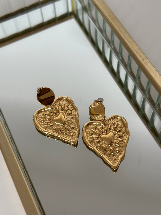 Boucles d’oreilles ELLA dorés