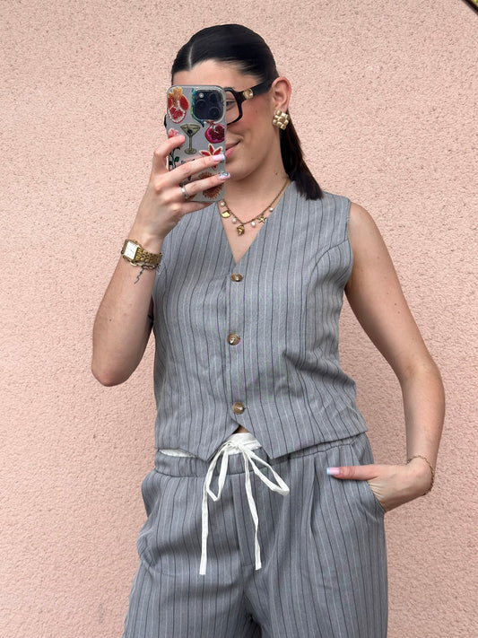 Haut CÔME Gris